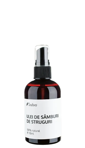 Ulei de samburi de struguri, 118ml, Sabio