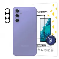 Folie de protectie Camera Spate WZK pentru Samsung Galaxy S25 S931, Sticla Securizata, Neagra