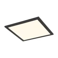 Plafonieră neagră LED 29.5x29.5 cm Beta – Reality