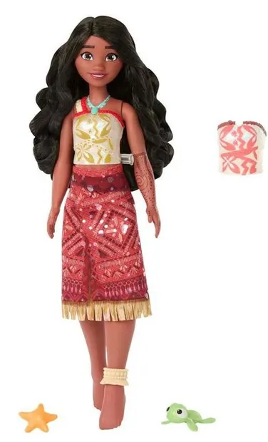 Păpuşă Disney Princess - Moana plutitoare, 28 cm