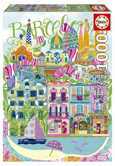 Puzzle Educa de 1000 piese - Barcelona