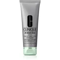 Clinique All About Clean™ 2-in-1 Charcoal Mask + Scrub masca de fata pentru curatare 100 ml