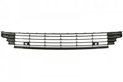 Grila bara fata (cu locas senzori, plastic, negru lucios) VW CC intre 2011-2016