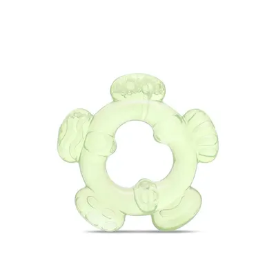 Jucarie pentru dentitie cu apa Lorelli Baby Care Flower Fresh Green