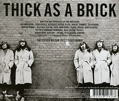 Thick As a Brick (The 2012 Steven Wilson Stereo Remix)