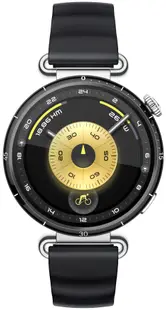 Smartwatch Huawei - Watch GT6, 1.32'', 41 mm, Black Silicon