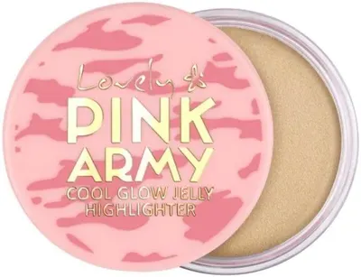 Lovely - Jelly Highlighter Pink Army Cool Glow, 9 g