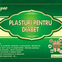 Plasturi pentru diabet 7 x 10cm, 16 bucati, Naturalia Diet
