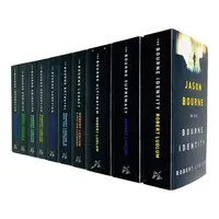 The Bourne Trilogy Series Collection Robert Ludlum 10 Books Set (The Bourne Imperative, The Bourne Legacy, The Bourne Supremacy, The Bourne Ultimatum, The Bourne Identity, The Bourne Objective, The Bourne Sanction, Deception, Betrayal, Dominion)