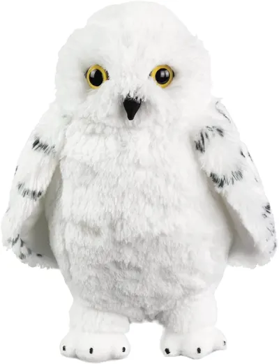 Figurină de plus The Nobble Collection Movies: Harry Potter - Hedwig, 28 cm