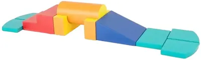 Set de joacă Costway - Module moale de cățărare din spumă, 10 buc