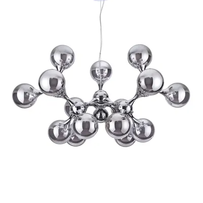 Corp de iluminat suspendat, lustra NODI SP15 CROMO