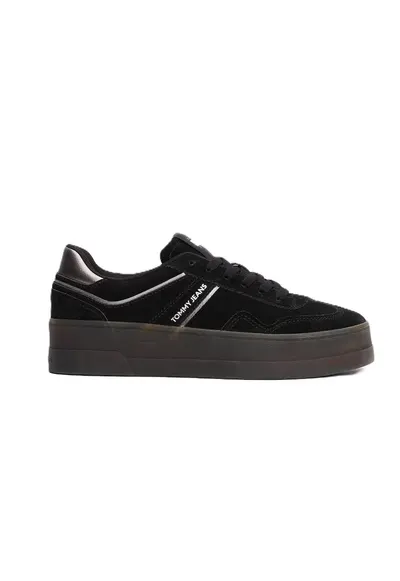 Pantofi sport pentru Lifestyle - THE GREENWICH FLATFORM ELEVATE - EN0EN02676-BDS - Negru - Negru