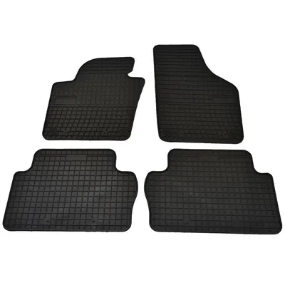 Set covorase auto din cauciuc Seat Alhambra 2 2010-2020 Vw Sharan 5 locuri 2010-, presuri FROGUM, negre, 4 buc.