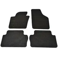 Set covorase auto din cauciuc Seat Alhambra 2 2010-2020 Vw Sharan 5 locuri 2010-, presuri FROGUM, negre, 4 buc.