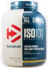 ISO 100, banană, 2.3 kg, Dymatize