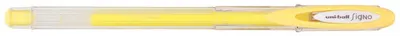 Roller cu gel Uniball Signo Angelic Colour – Galben, 0.7 mm