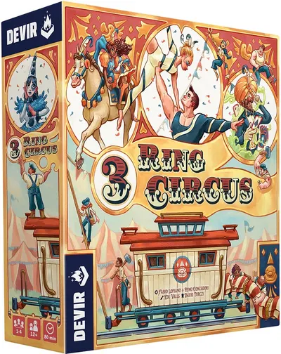 Joc de societate 3 Ring Circus - Strategie
