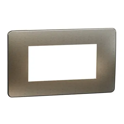 Placa ornament, Unica Studio Metal, 4 module, auriu sau bej