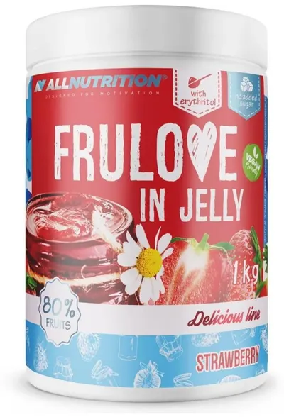 FruLove in Jelly, căpșuni, 1 kg, AllNutrition