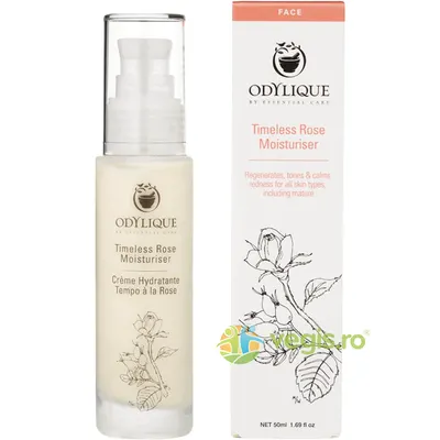 Crema Hidratanta cu Trandafiri pentru Fata si Ochi Bio 50ml