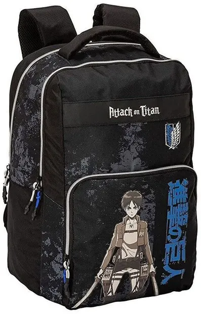 Rucsac scolar Panini Comix Anime - Attack On Titan. 2 compartimente