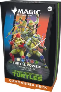 Magic the Gathering: Teenage Mutant Ninja Turtles - Commander Deck Turtle Power