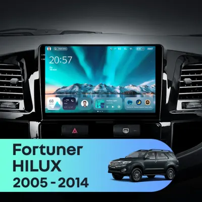 Navigatie Auto Teyes CC4 Toyota Hilux 2005-2015 6+128GB 9.5" QLED Octa-core 2.7Ghz, Android 4G Bluetooth 5.1 DSP