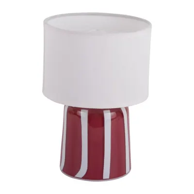 Veioză roșie LED din metal (înălțime 20 cm) Verano LED – Leitmotiv