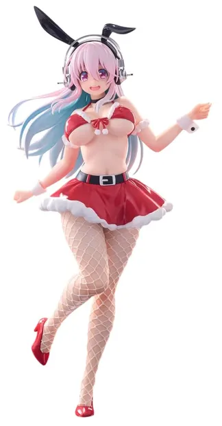 Statuetă FuRyu Animation: Super Sonico - Super Sonico Santa (BiCute Bunnies), 30 cm