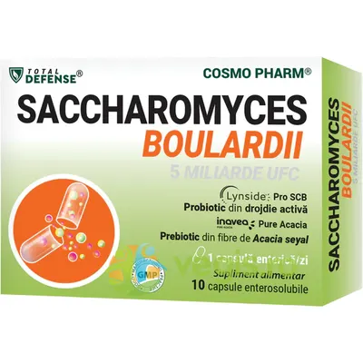 Saccharomyces Boulardii 5 Miliarde UFC 10cps