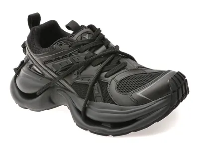 Pantofi sport GRYXX negri, 2365, din material textil