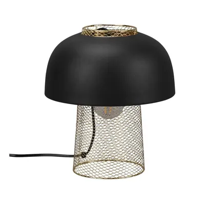 Veioză negru-mat din metal (înălțime 28 cm) Punch – Reality