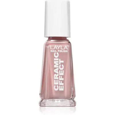Layla Cosmetics Ceramic Effect lac de unghii culoare N.48 Skin 10 ml