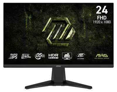 Monitor gaming MSI - MAG 245F X24, 23.8'', 240 Hz, 0.5ms, FreeSync