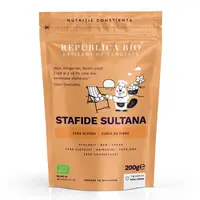 Stafide Sultana ecologice, FARA GLUTEN, 200g, Republica BIO