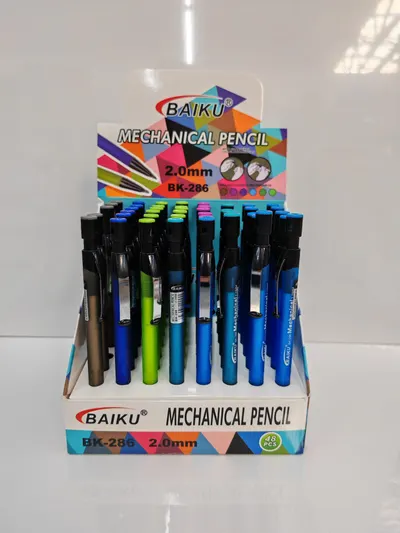 Set Creioane Mecanice 2B – 48 Bucăți, Vârf 2 mm, Culori Asortate - Engros