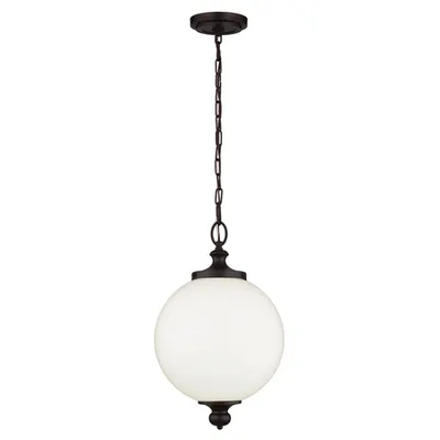 Lampa suspendata Parkman 1 Light Large Pendant – Oil Rubbed Bronze