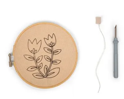 Set creativ broderie - Tulips