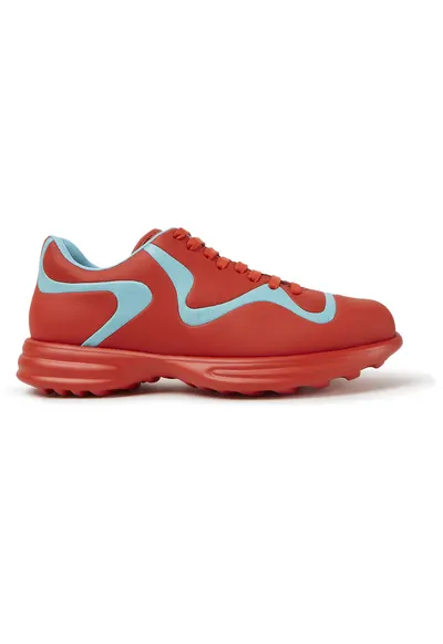 Pantofi sport de piele Twins 629 - Rosu