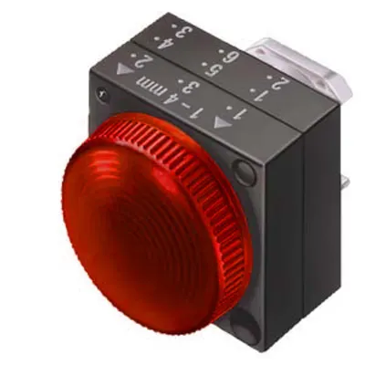 Capac lampa semnalizare, rosu