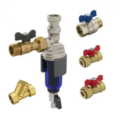 Kit instalare centrala termica cu filtru magnetic T-Mag 3/4''