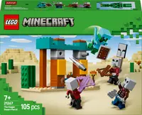 Constructor LEGO Minecraft - Patrula în deșert a ticăloșilor (21267)