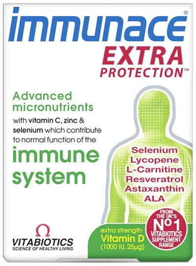Immunace Extra Protection, 30 tablete, Vitabiotics