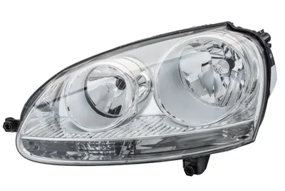 Far Dreapta (H7 H7 PY21W W5W, electric, cu motor, halogen, culoare semnalizator: alb) potrivit VW GOLF V, JETTA III -10.10