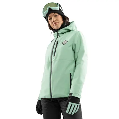 Jacheta de snowboard pentru femei W2-W Emerald Verde
