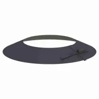 Colier / flansa anti intemperie - DW Black FI250