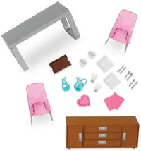 Set mobilier pentru papusi Lori Dolls - Sufragerie