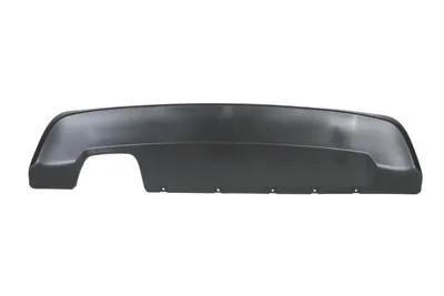 Acoperire bara Spate potrivit PEUGEOT 308 II Hatchback dupa 2013 - (cu gauri pentru senzorii de parcare, negru)