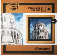 Puzzle cu ramă Clementoni de 250 piese - Turnul înclinat din Pisa